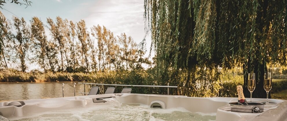 Privát jakuzzi használat